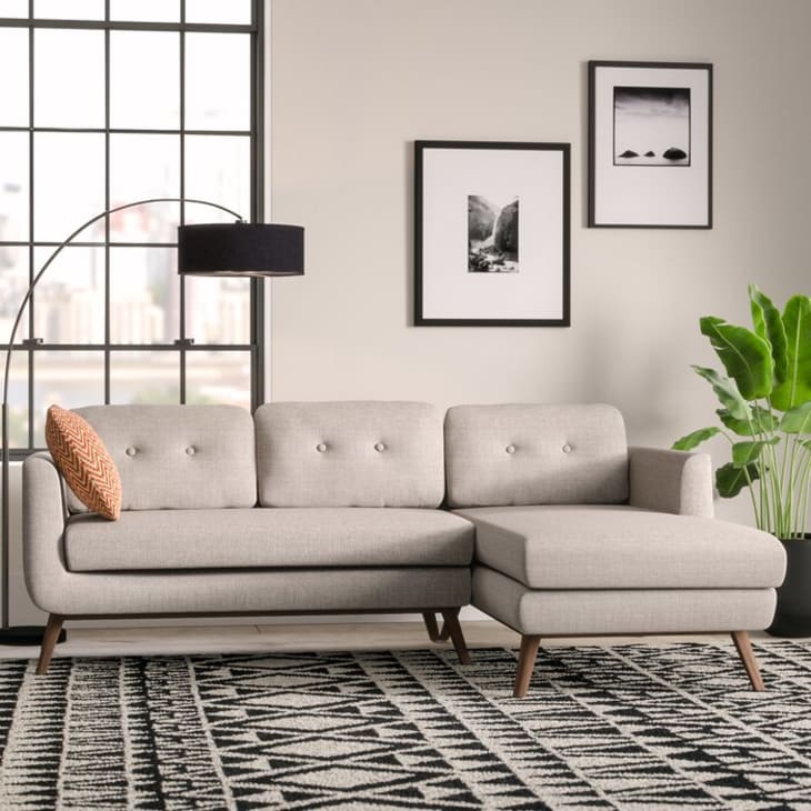 All modern keating hot sale sectional